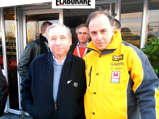 Jean Todt con Giovanni Mancini