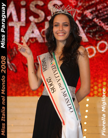  Fiorella Migliore Miss Italia nel Mondo 2008