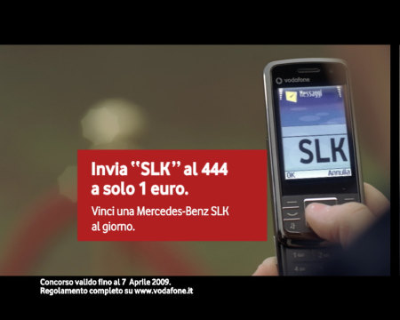 Concorso Vodafone 100 SLK in 100 giorni 