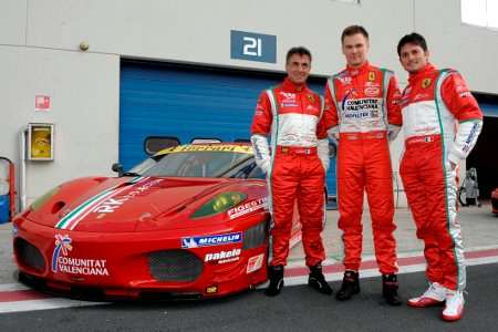 Alesi, Vilander e Fisichella a Vallelunga