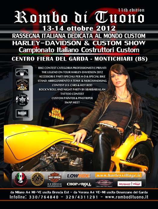 Raduni Tuning Club Ottobre rombo di tuono