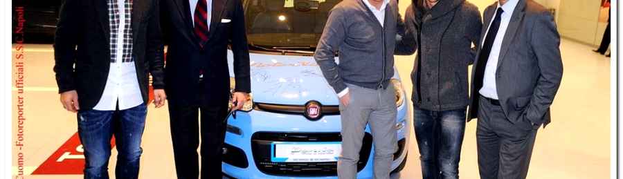 Fiat Panda Azzurra all'asta di beneficenza