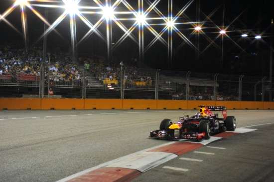 21.09.2013- Qualifying, Sebastian Vettel (GER) Red Bull Racing RB9