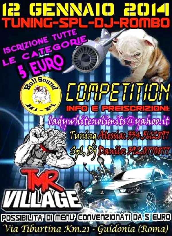 Locandina Competion Bull Sound