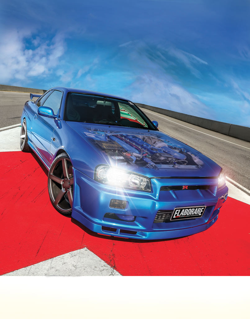 Elaborare Aprile n° 248 2019 - Nissan Skyline GT Turbo R34 562 CV